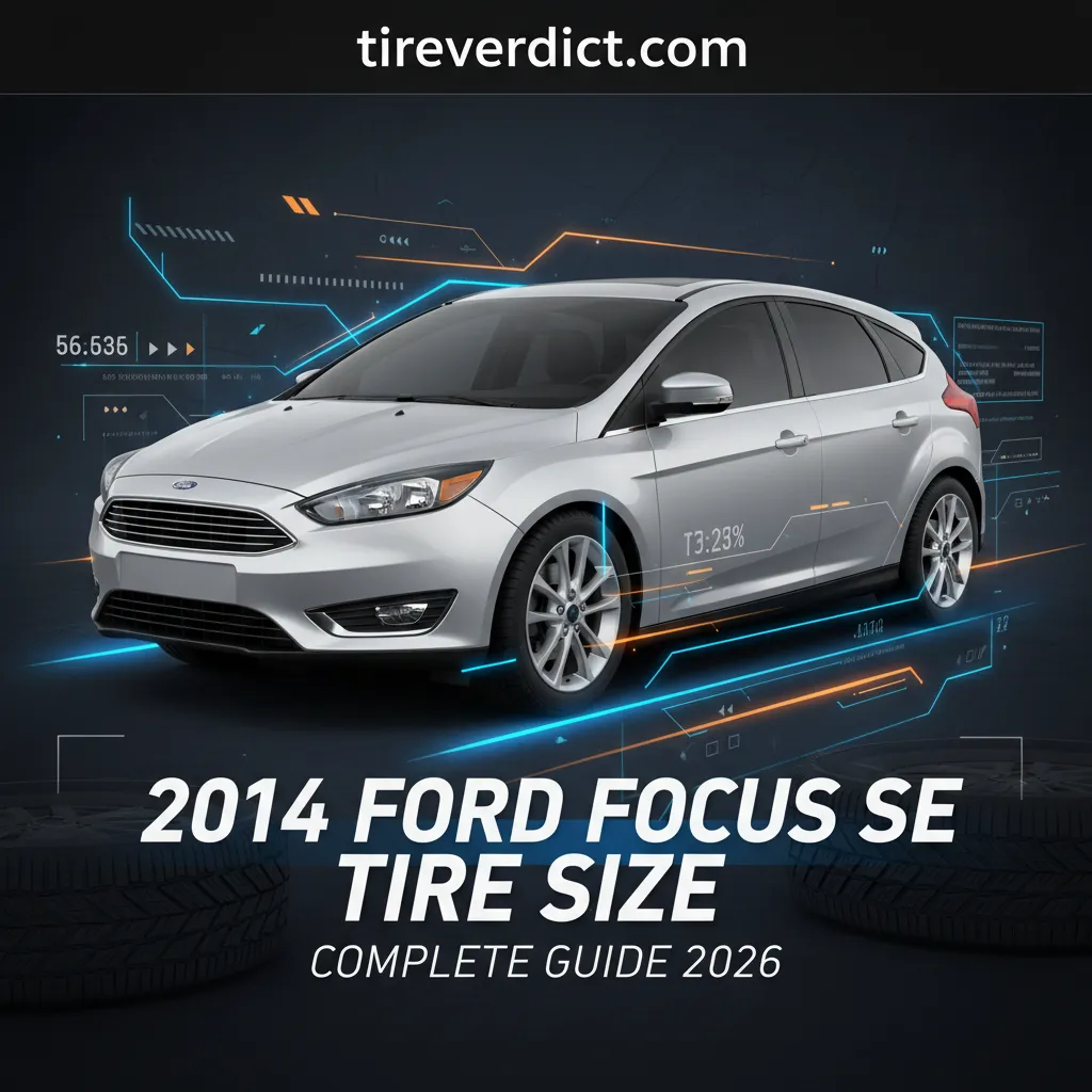 2014 ford focus se tire size
