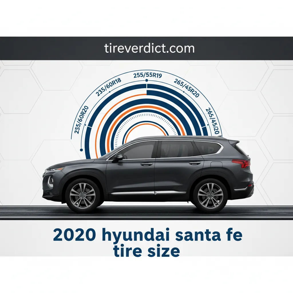 2020 hyundai santa fe tire size