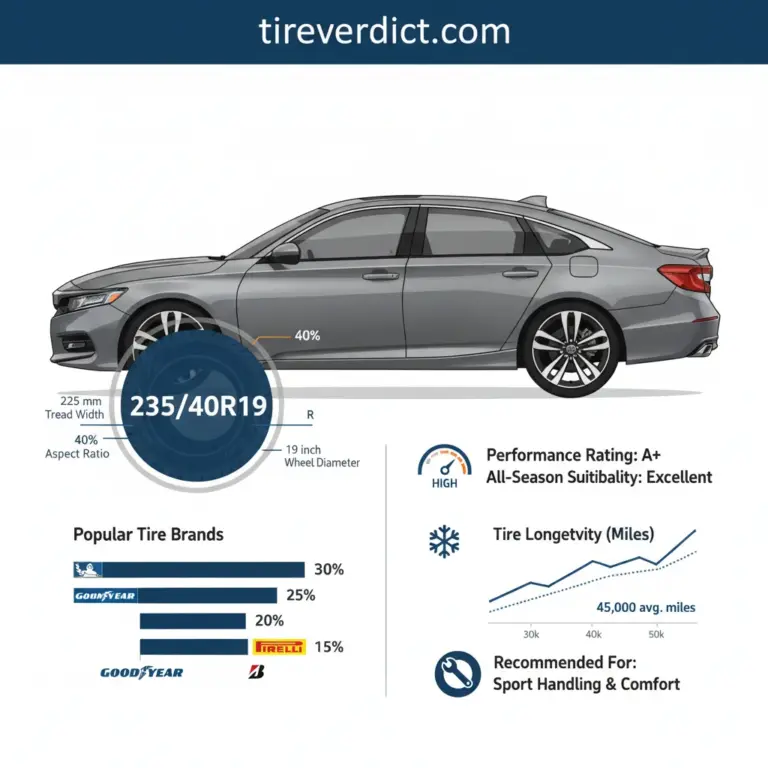 2018 Honda Accord Sport Tire Size Guide for Drivers in 2026