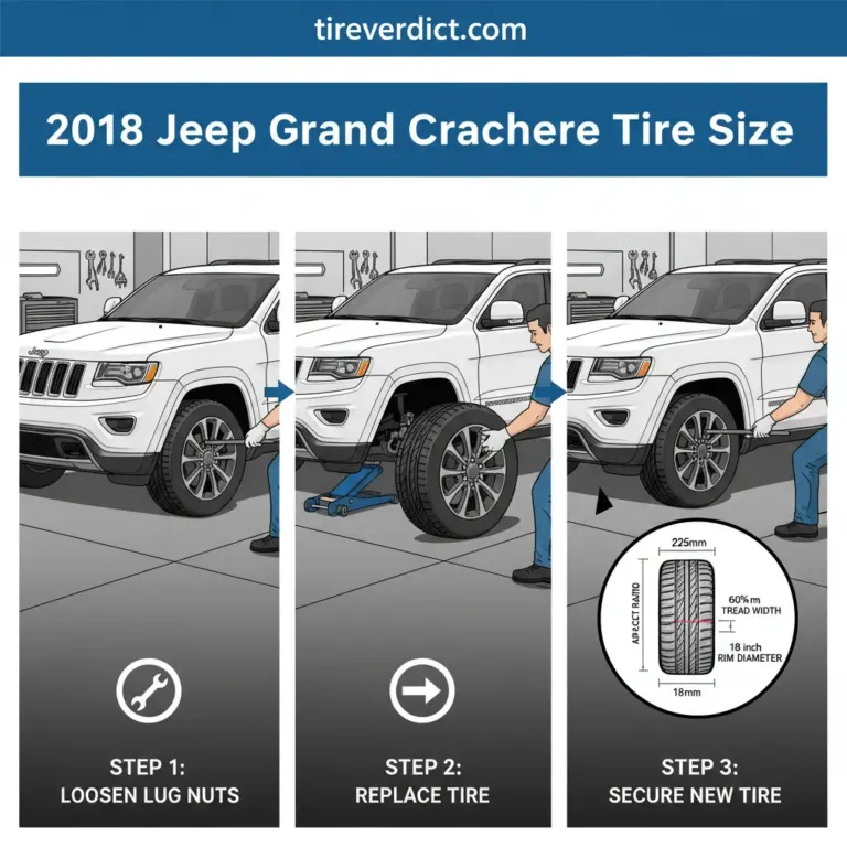 2018 Jeep Grand Cherokee Tire Size And Safety Fitment Guide 2026