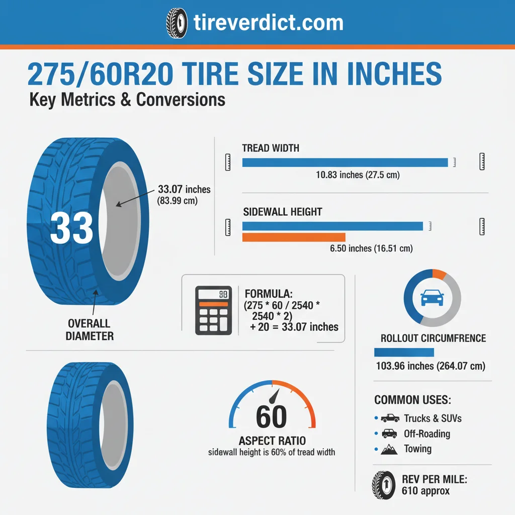275/60r20 tire size in inches data visualization chart