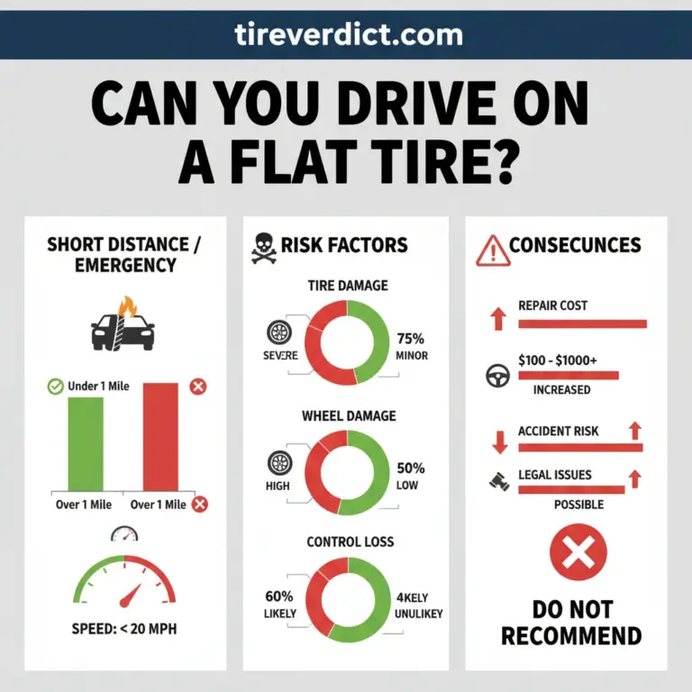 Can You Drive On A Flat Tire Safely In 2026 Guide