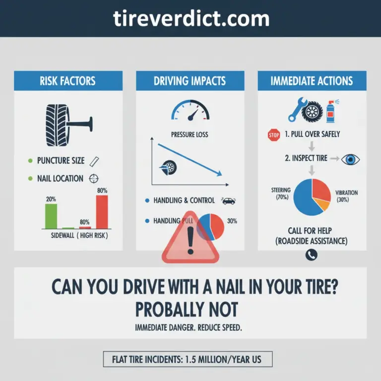 Can You Drive With A Nail In Your Tire Safety Guide 2026