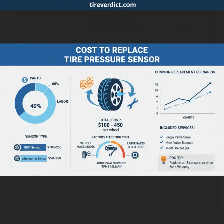 Cost To Replace Tire Pressure Sensor In 2026 Price Guide