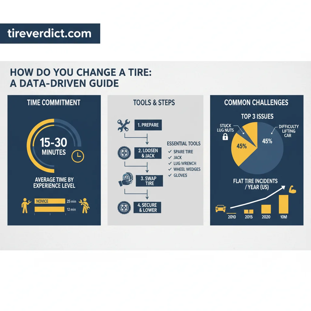 how do you change a tire data visualization chart