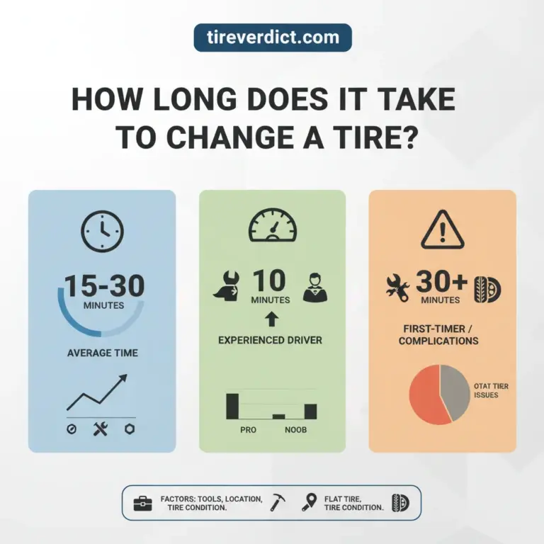 How Long Does It Take To Change A Tire 2026 Efficiency Analysis