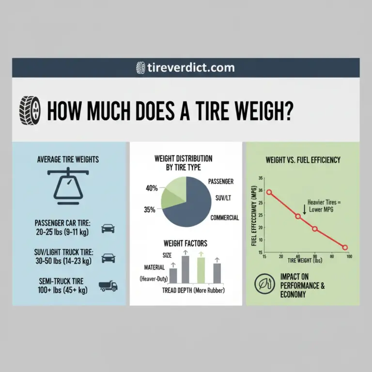 How Much Does a Tire Weigh in 2026 Official Specification Data