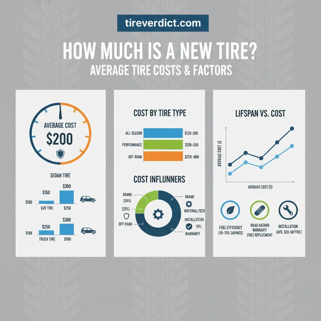 how much is a new tire data visualization chart