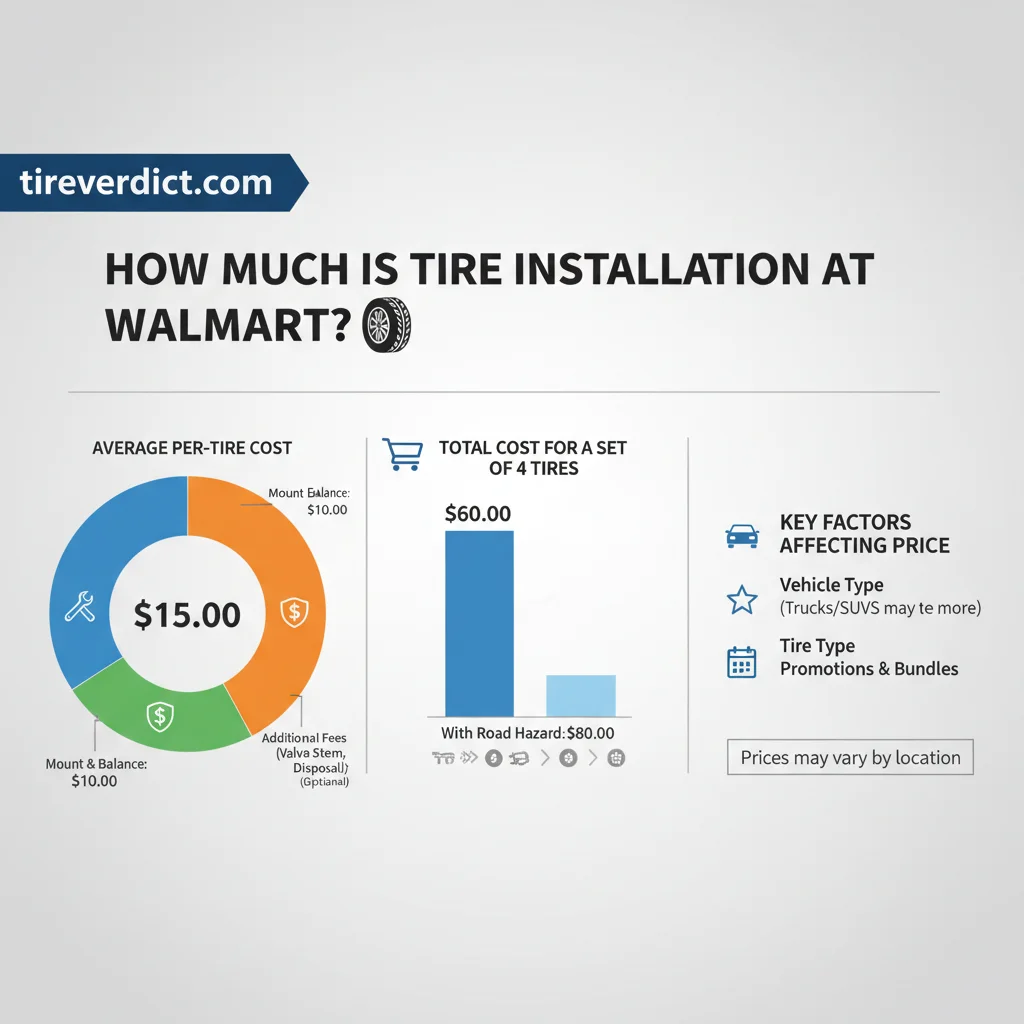 how much is tire installation at walmart data visualization chart