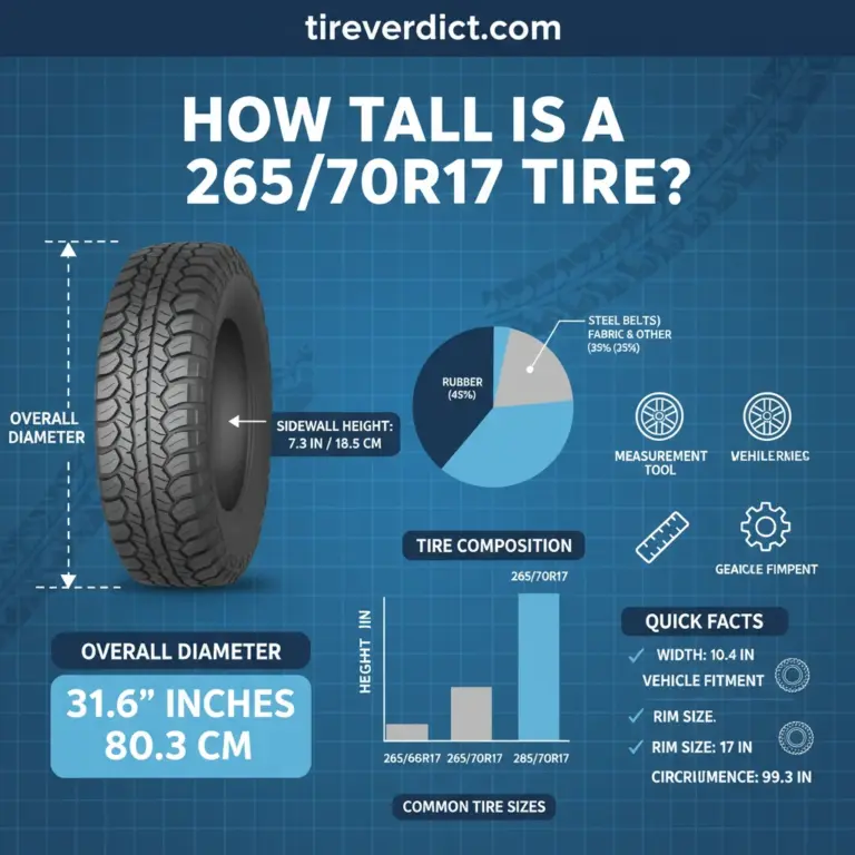How Tall Is A 26570R17 Tire Guide For 2026 Fitment