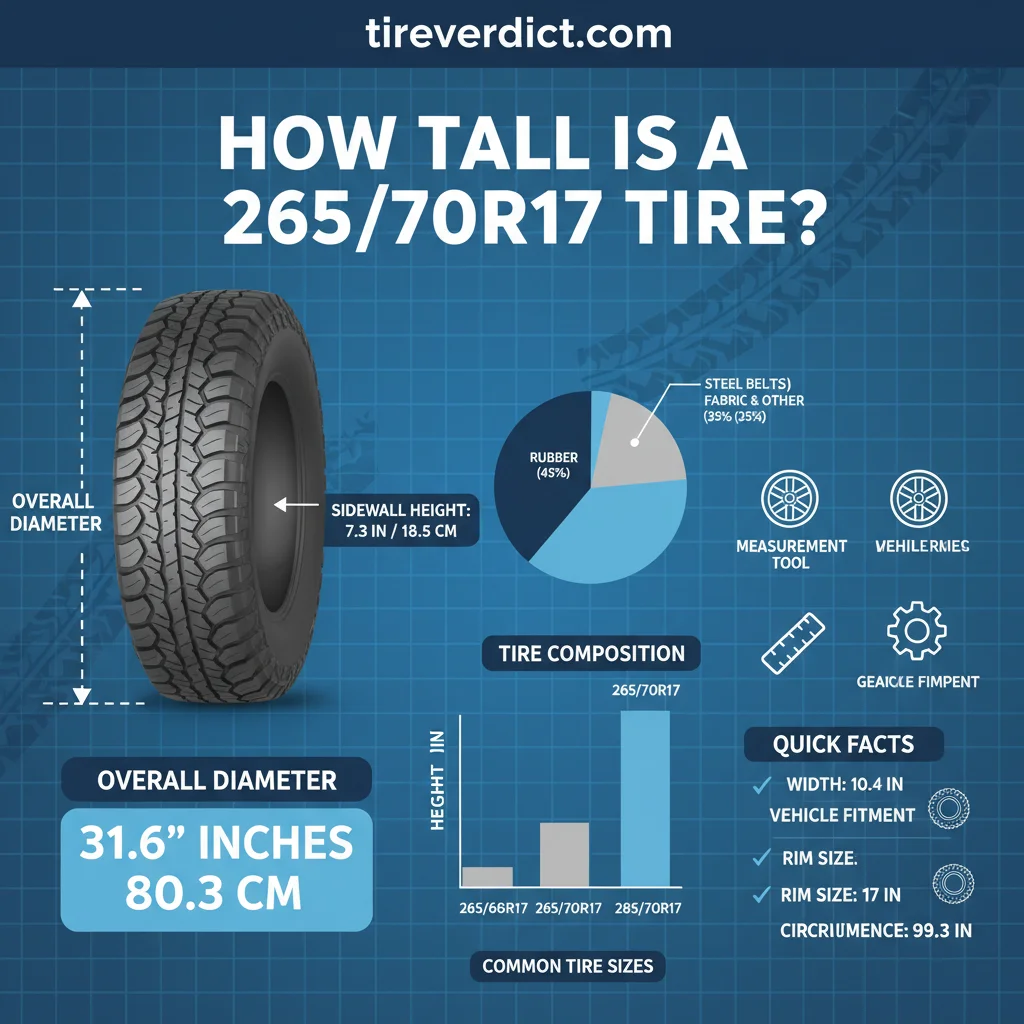 How Tall Is A 26570R17 Tire Guide For 2026 Fitment