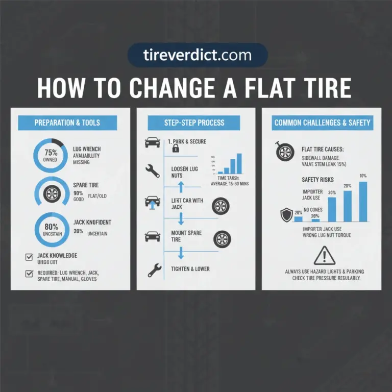 How To Change A Flat Tire In 2026 Using Expert Data