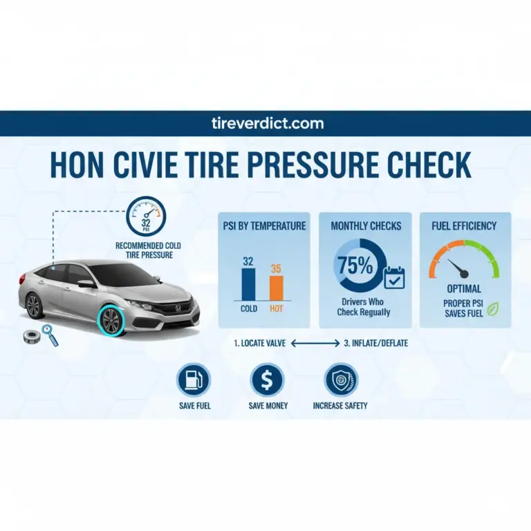 How To Check Tire Pressure On Honda Civic Models In 2026