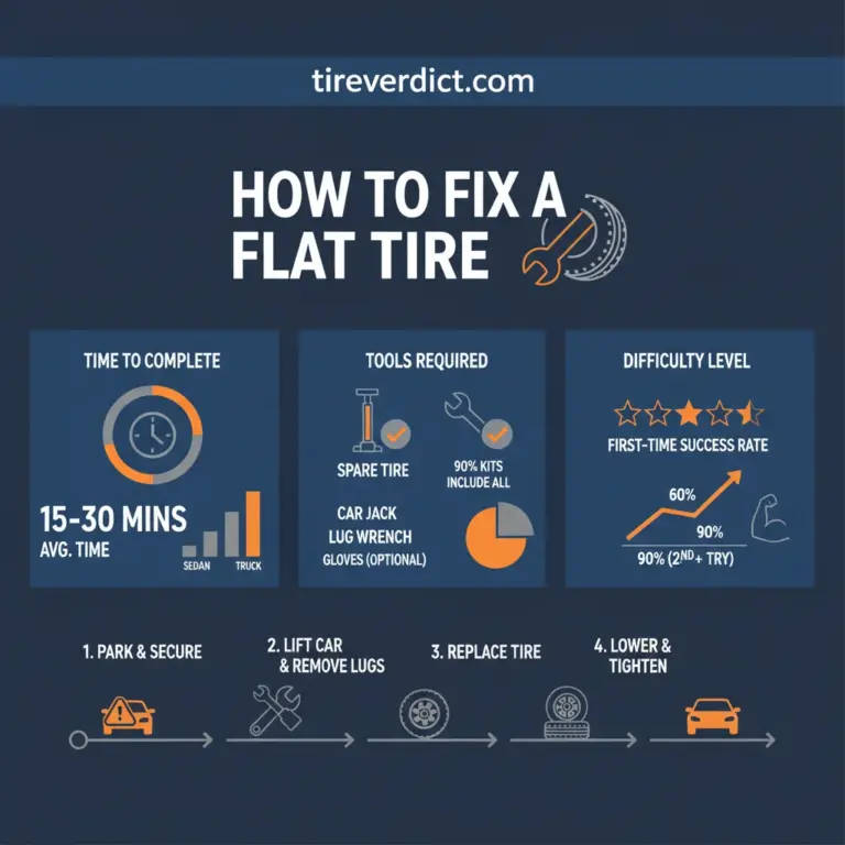 How To Fix A Flat Tire In 2026 Safety Guide