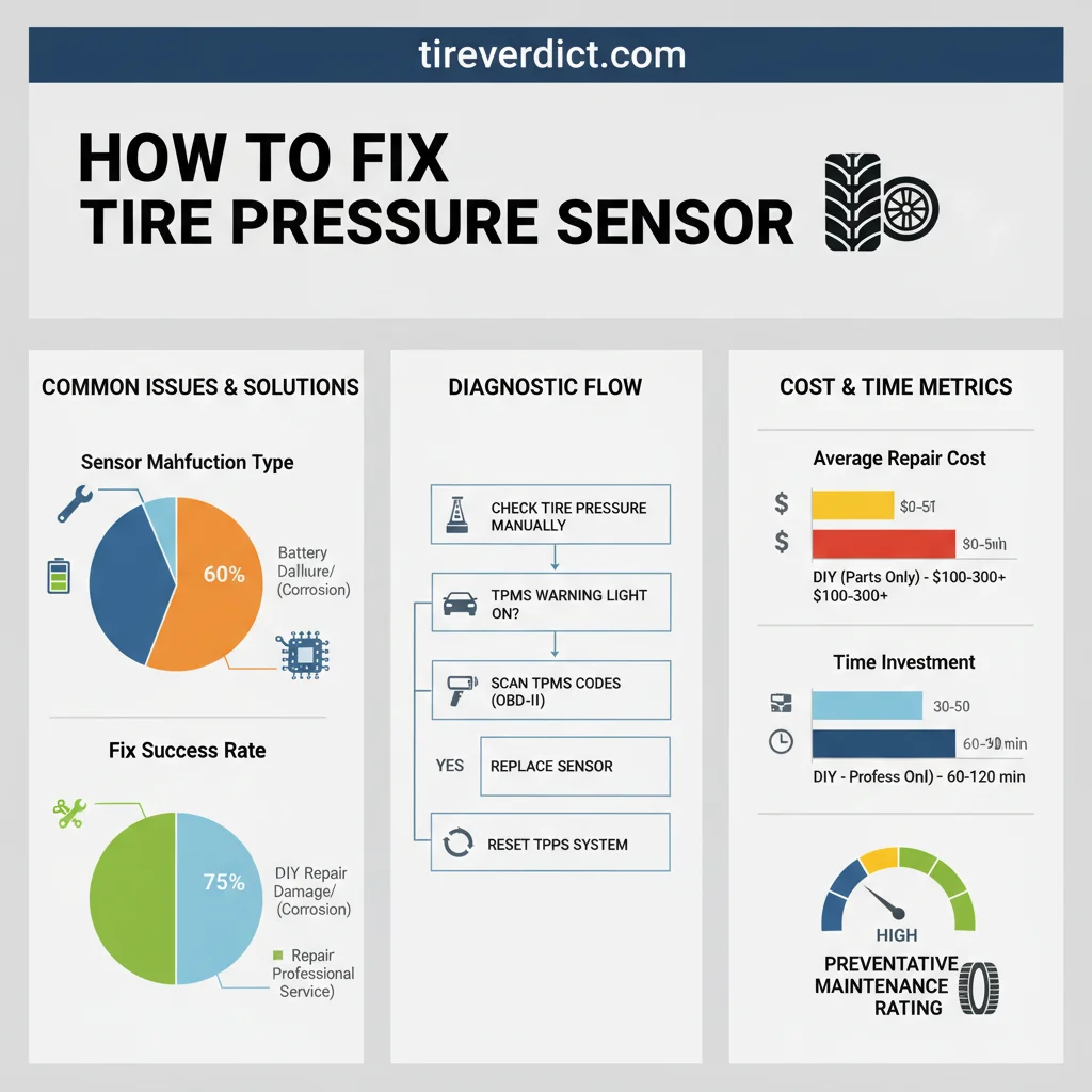 how to fix tire pressure sensor data visualization chart