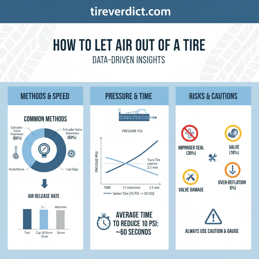 how to let air out of tire data visualization chart