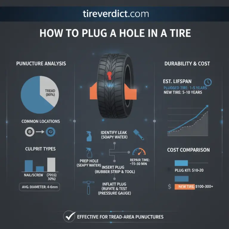 How To Plug A Hole In A Tire Using 2026 Safety Standards