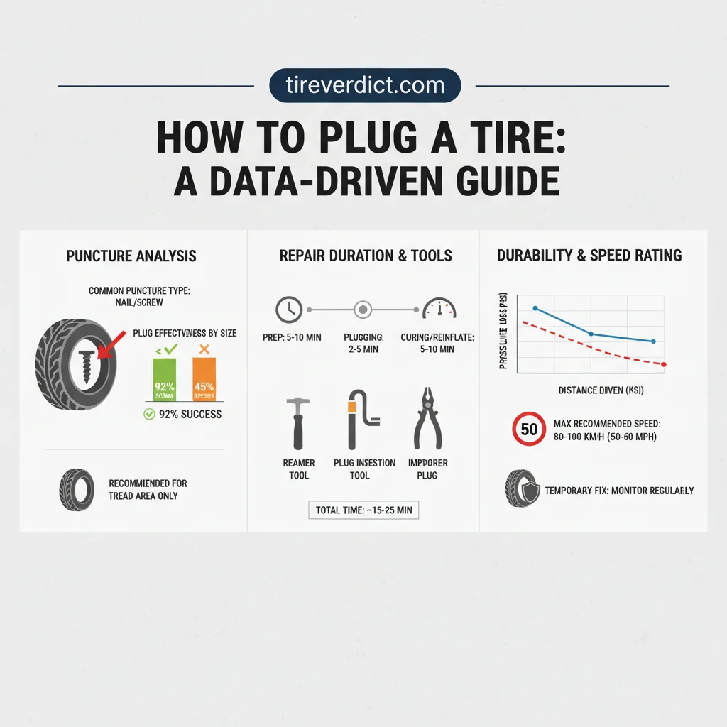 how to plug a hole in a tire data visualization chart