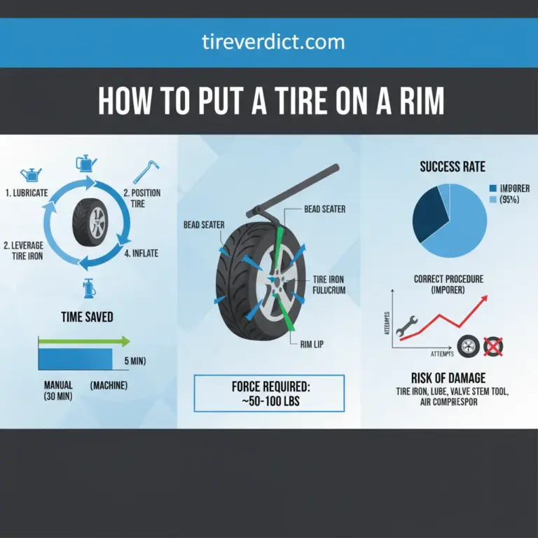 How to Put a Tire on a Rim Safely in 2026