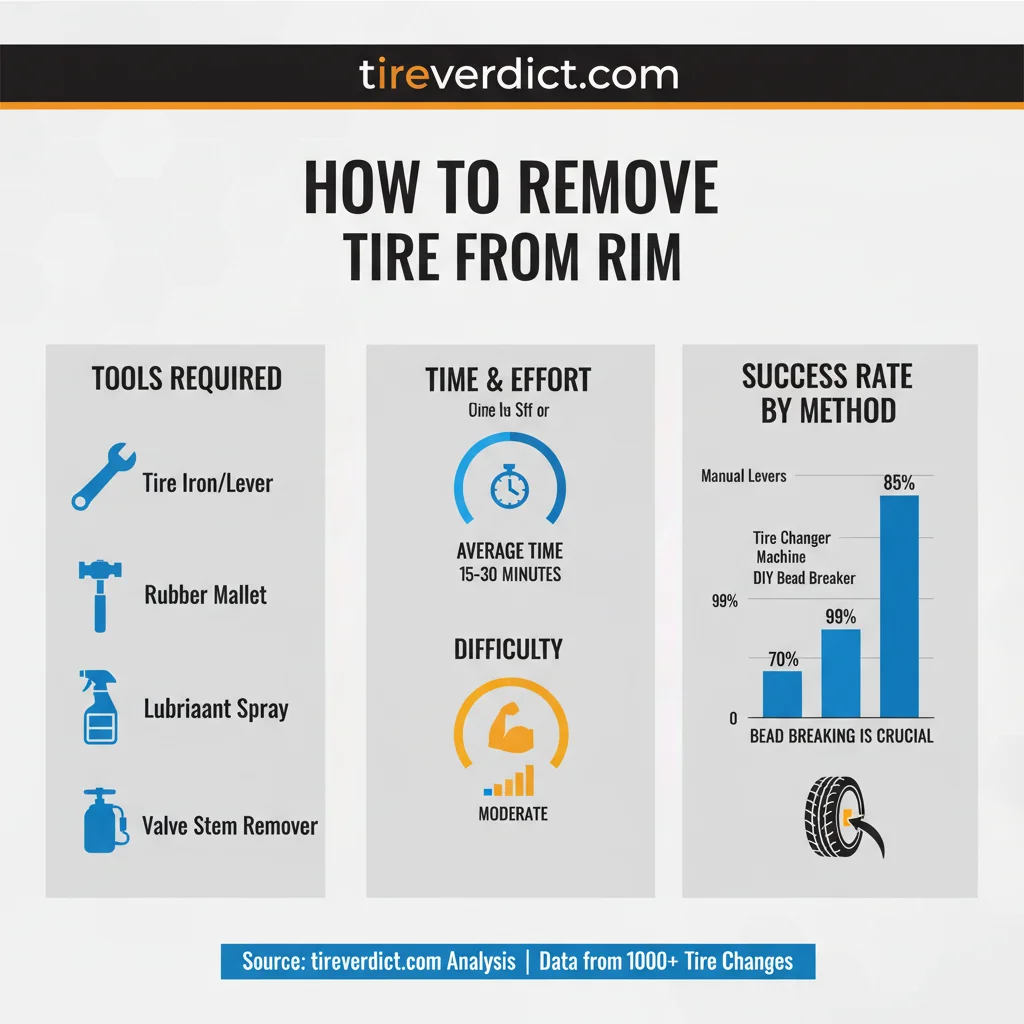 how to remove tire from rim data visualization chart
