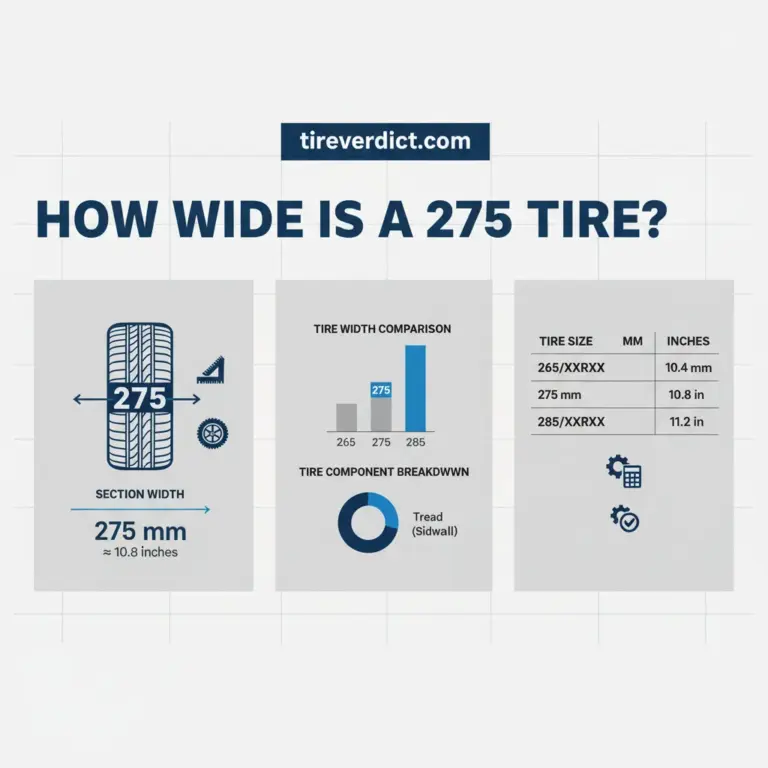 How Wide Is A 275 Tire In Inches For 2026