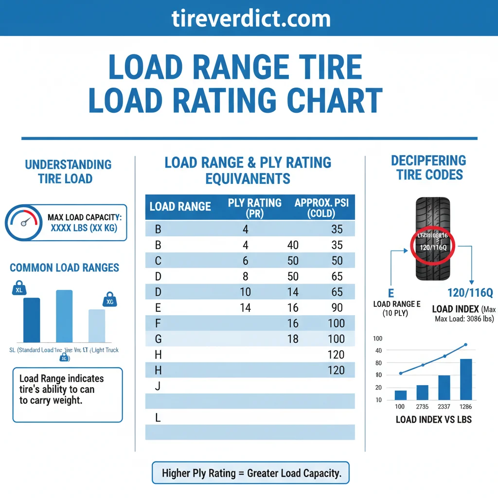 load range tire load rating chart data visualization chart