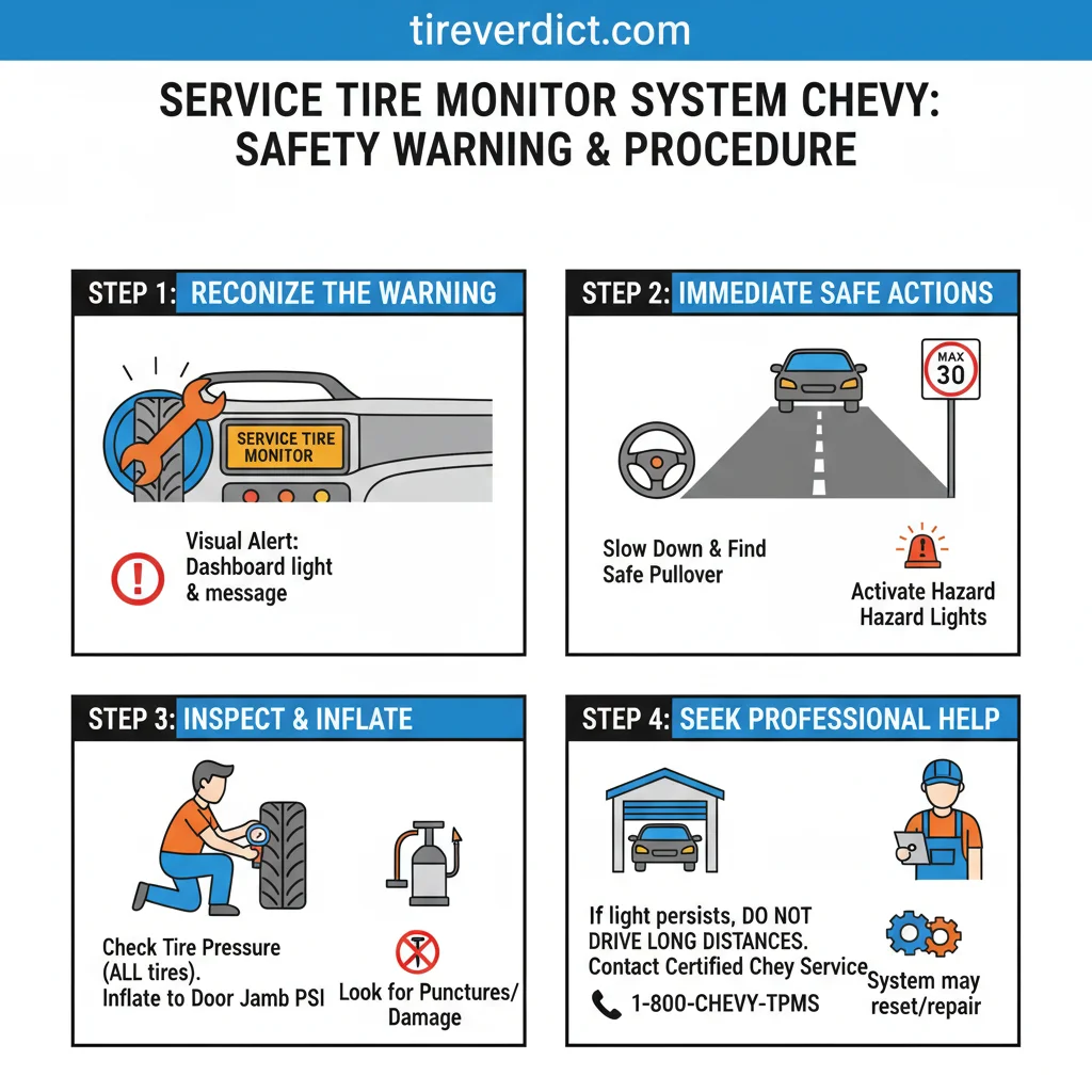 service tire monitor system chevy meaning safety warning infographic