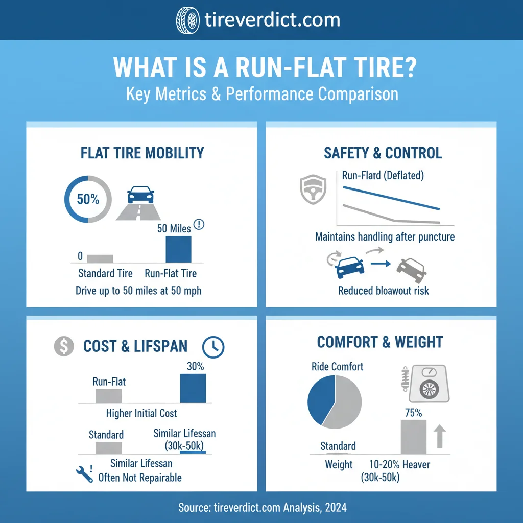 what is a run flat tire data visualization chart