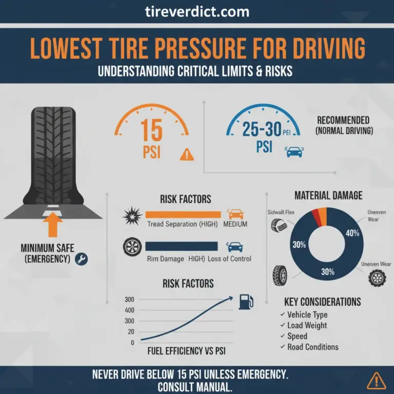 What Is The Lowest Tire Pressure You Can Drive On In 2026