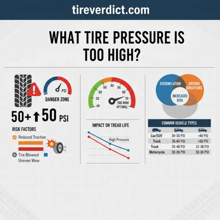 Determining What Tire Pressure Is Too High For Safety In 2026
