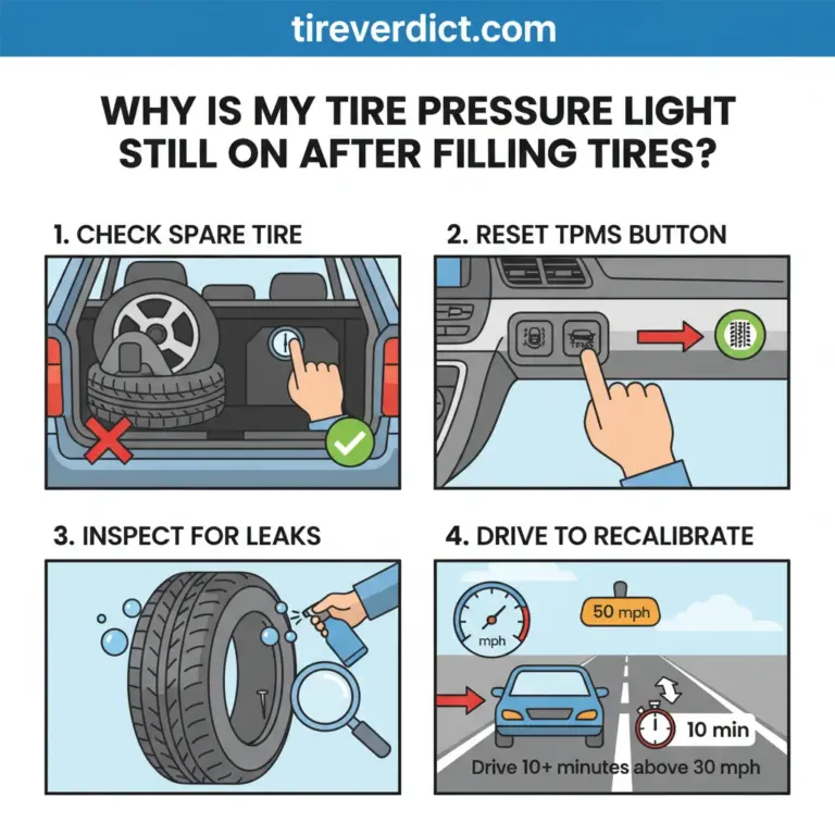 Why My Tire Pressure Light Stays On After Filling In 2026