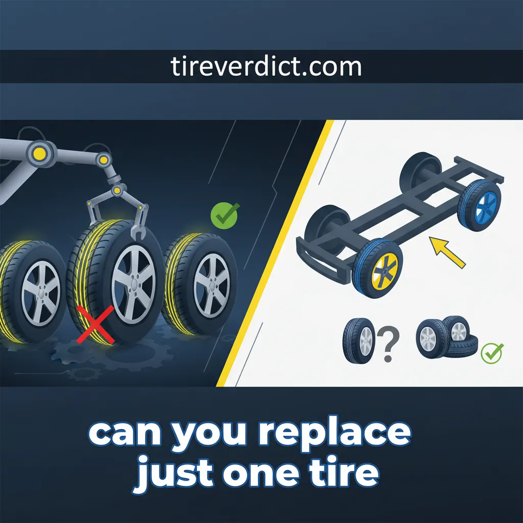 can you replace just one tire