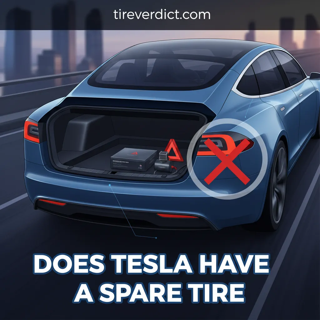 does tesla have a spare tire