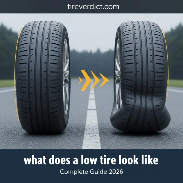 What Does A Low Tire Look Like: Complete Guide 2026