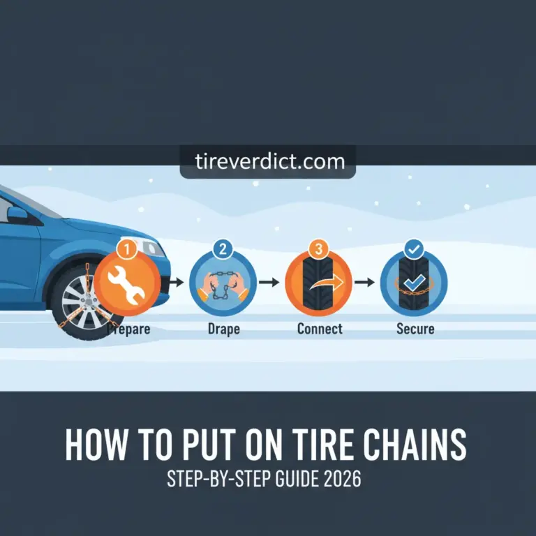 How To Put On Tire Chains: Step-By-Step Guide 2026