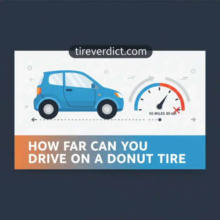 How Far Can You Drive On A Donut Tire: Complete Guide 2026