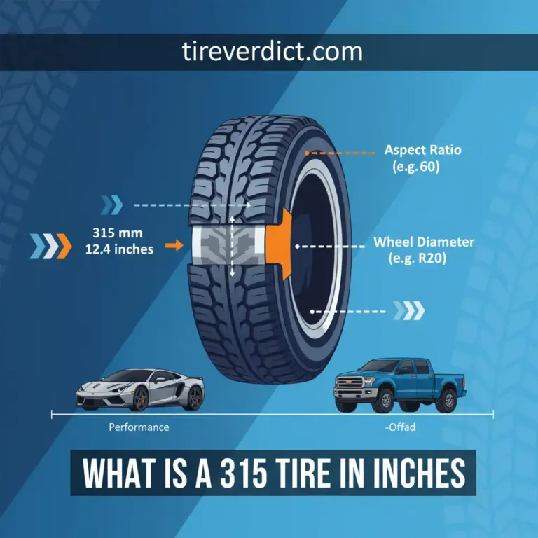 What Is A 315 Tire In Inches: Explained With Examples 2026
