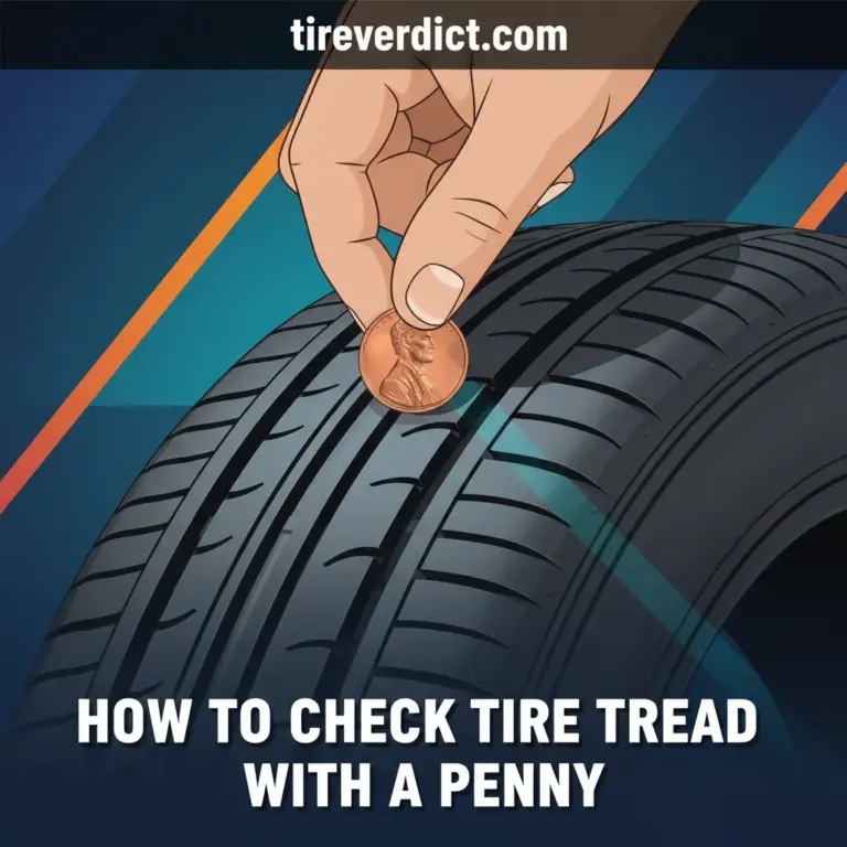 How To Check Tire Tread With A Penny: Step-By-Step Guide 2026