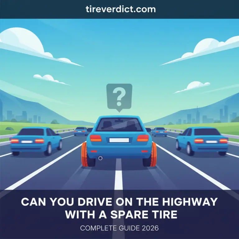 Can You Drive On The Highway With A Spare Tire: Complete Guide 2026