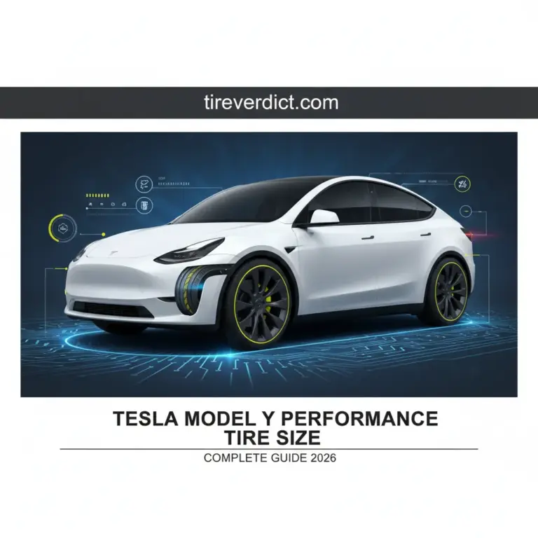 Tesla Model Y Performance Tire Size: Complete Guide 2026
