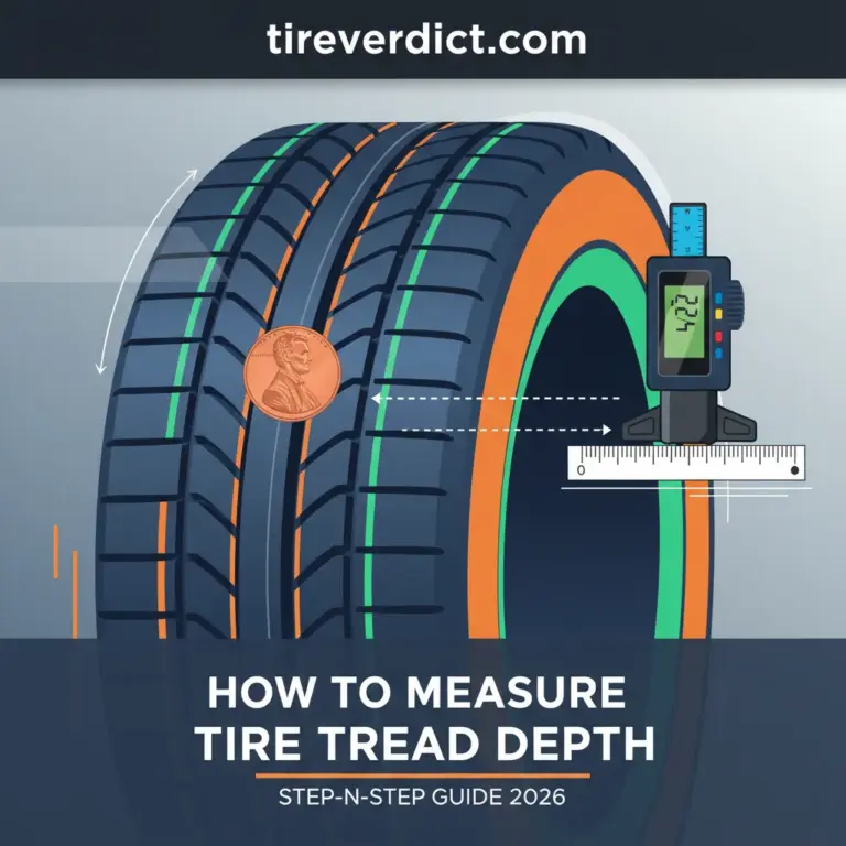 How To Measure Tire Tread Depth: Step-By-Step Guide 2026