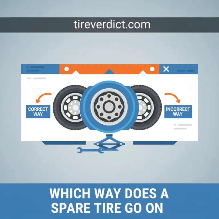Which Way Does A Spare Tire Go On: Complete Guide 2026
