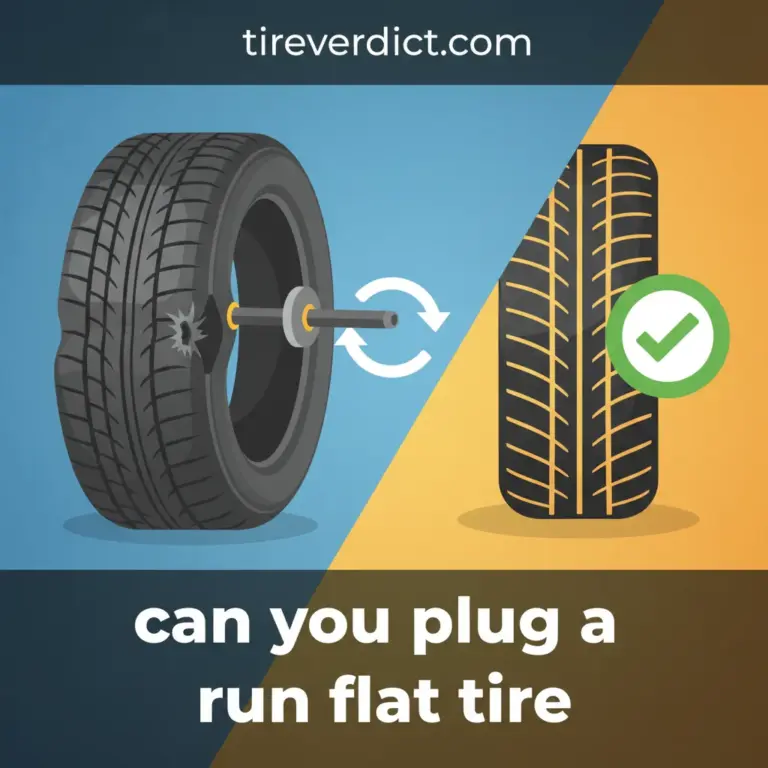 Can You Plug A Run Flat Tire: Complete Guide 2026