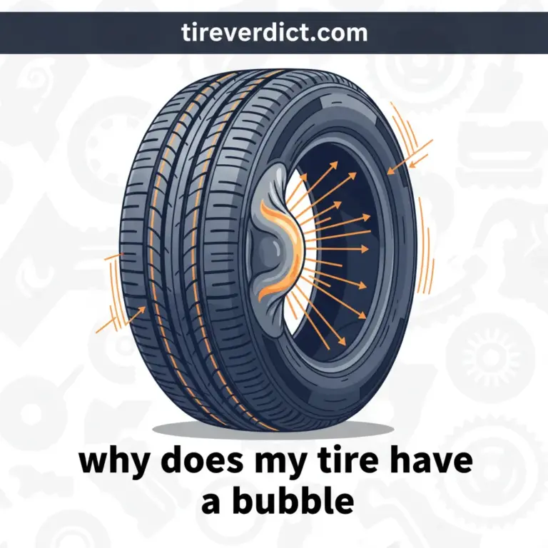 Why Does My Tire Have A Bubble: Complete Guide 2026