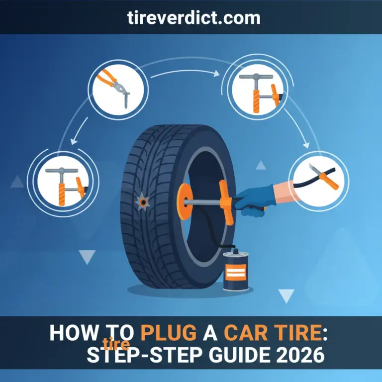 How To Plug A Car Tire: Step-By-Step Guide 2026