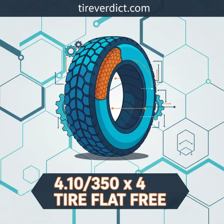4.10/3.50 X 4 Tire Flat Free: Complete Guide 2026