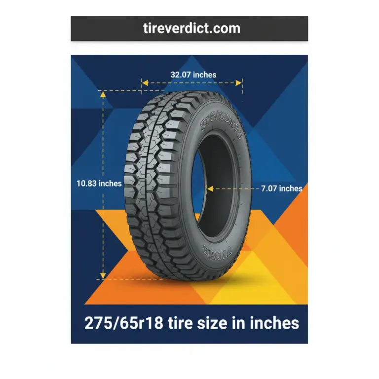275/65R18 Tire Size In Inches: Complete Guide 2026
