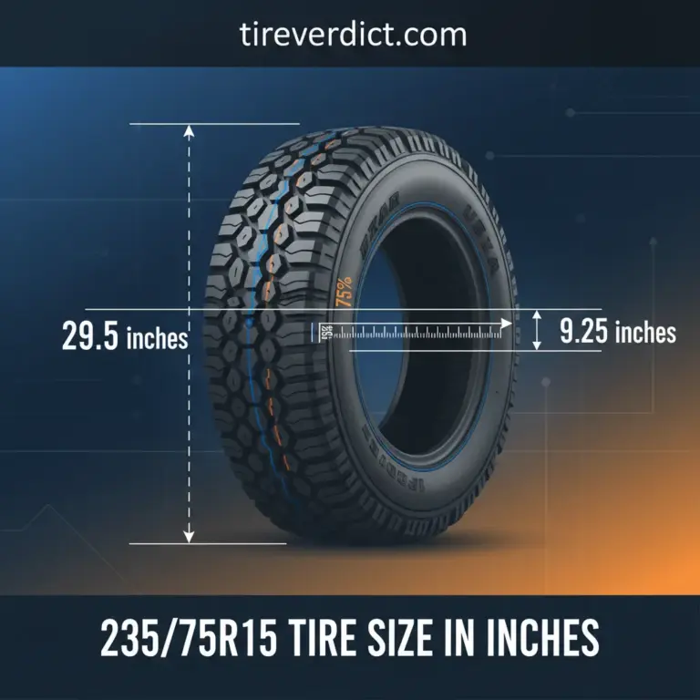 235/75R15 Tire Size In Inches: Complete Guide 2026