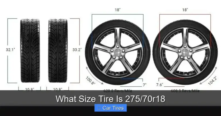 What Size Is A 275 Tire: Complete Guide 2026