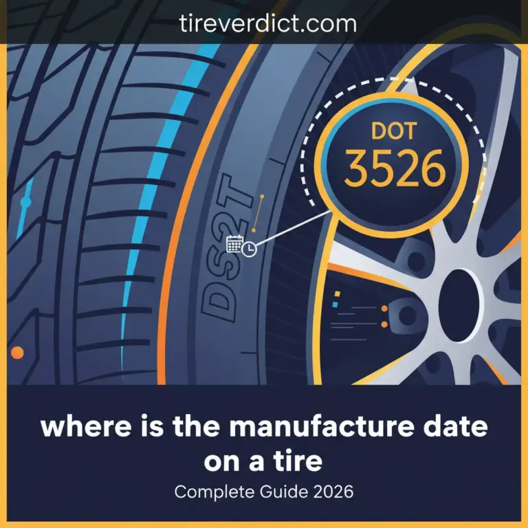 Where Is The Manufacture Date On A Tire: Complete Guide 2026
